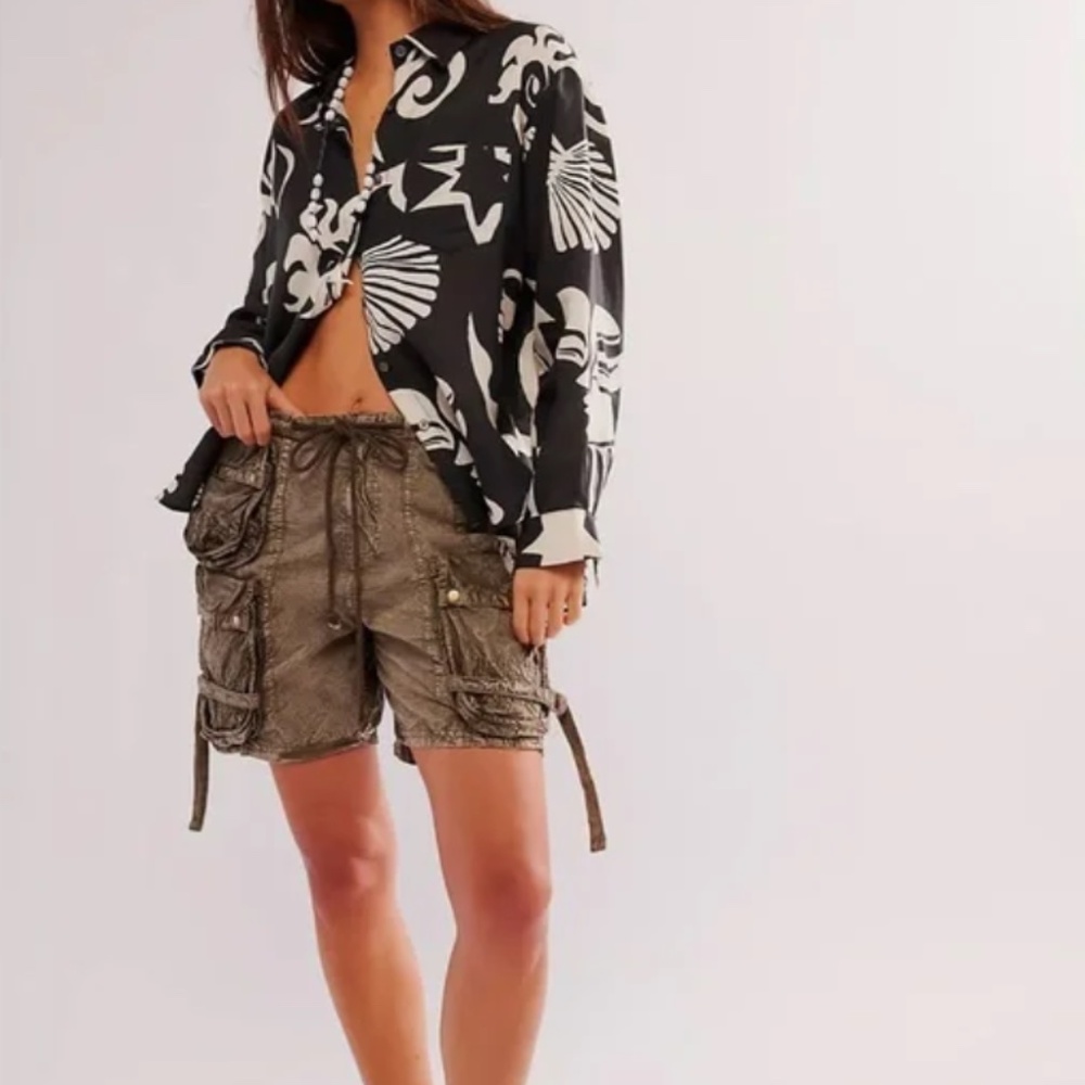 Free People Parachute Shorts NWOT size S